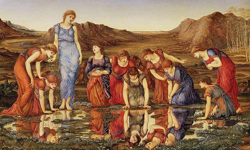 Edward Burne-Jones The Mirror of Venus